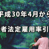 平成30年4月から障害者法定雇用率が引上げられました