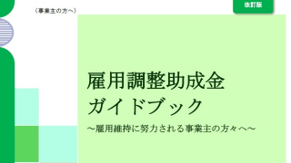 雇用調整助成金ガイドブック2020.3.1版に更新